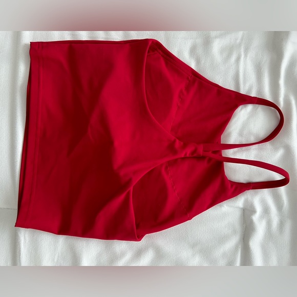 Old Navy Active Red High Neck Crop Tank XS - Picture 2 of 5